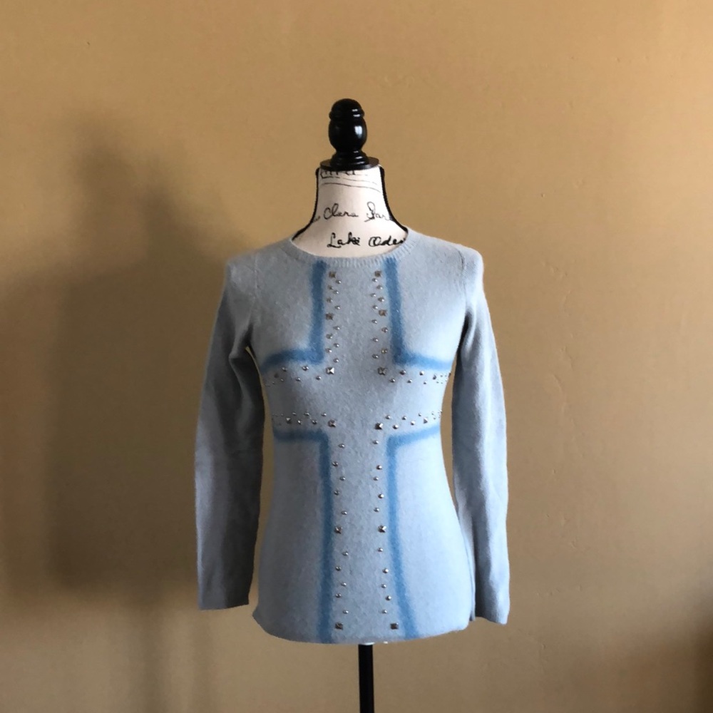 Bebe angora wool sweater